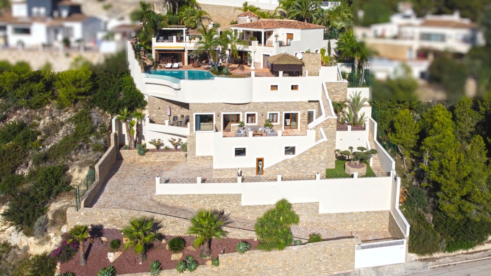 Villa de lujo de estilo mediterráneo en Calpe