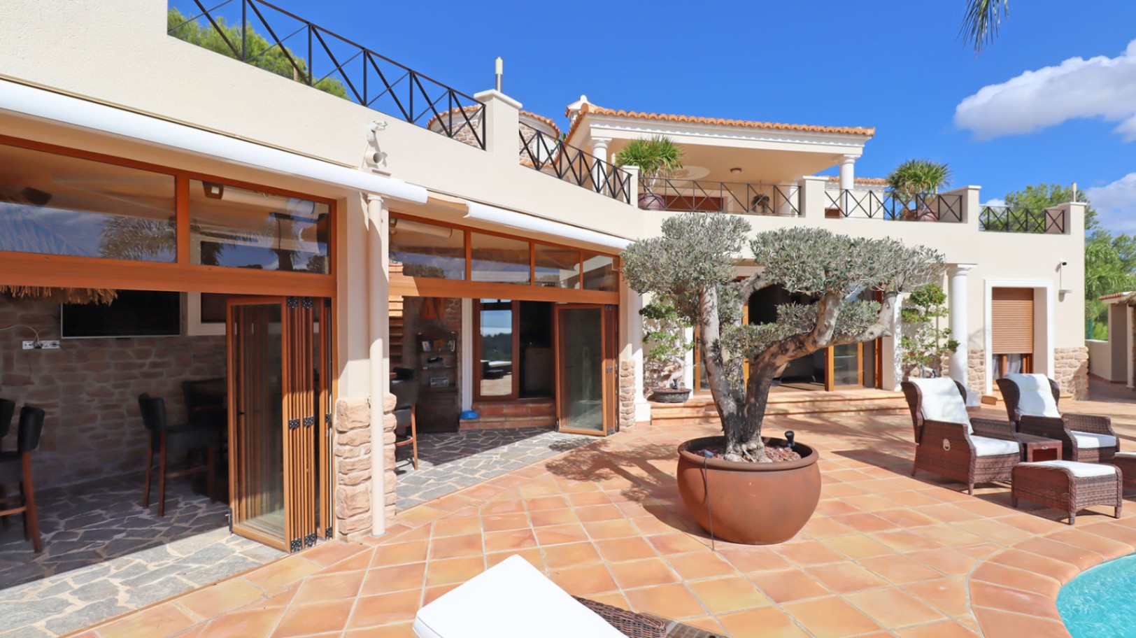 Villa de luxe de style méditerranéen à Calpe