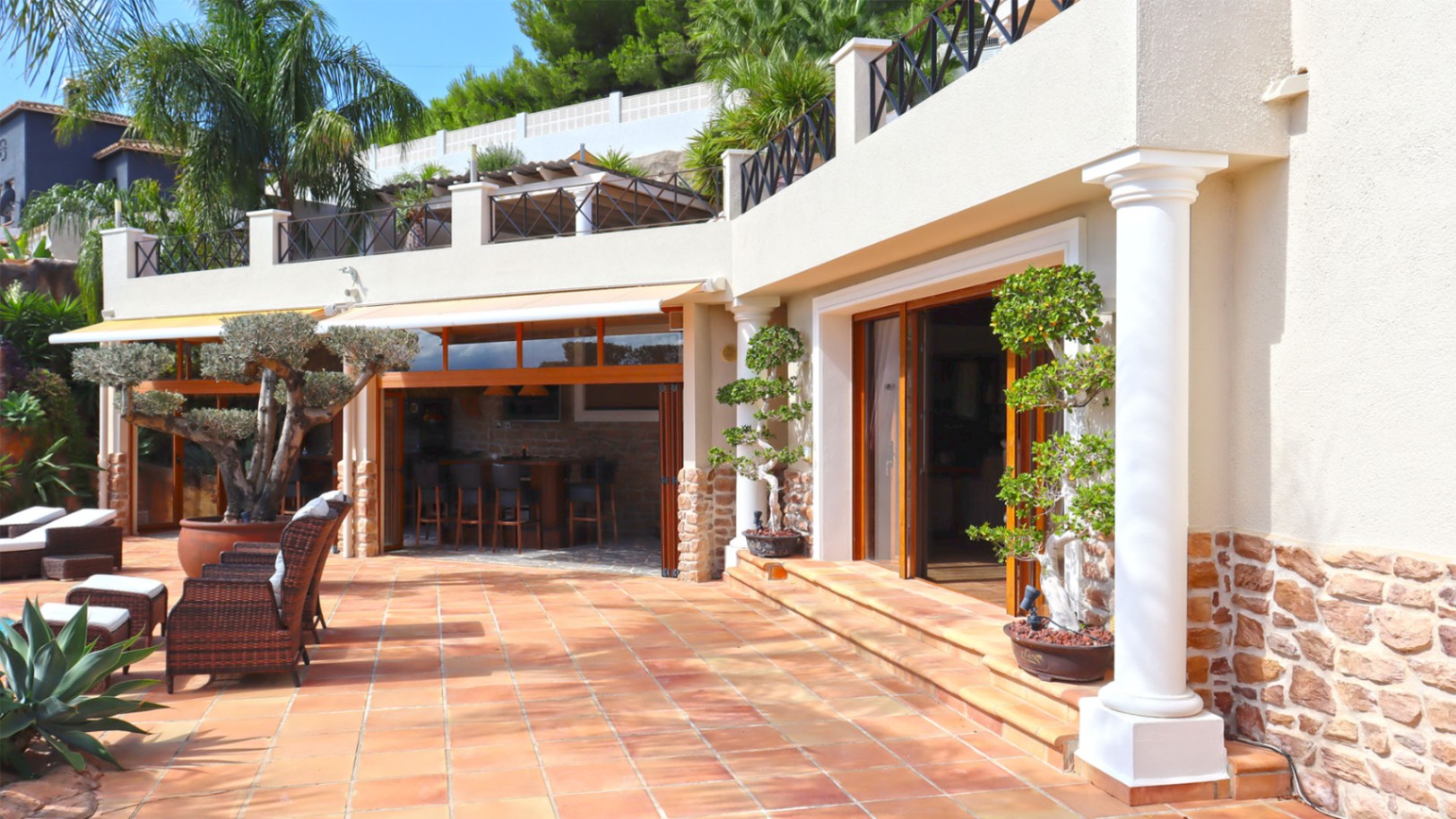 Villa de lujo de estilo mediterráneo en Calpe