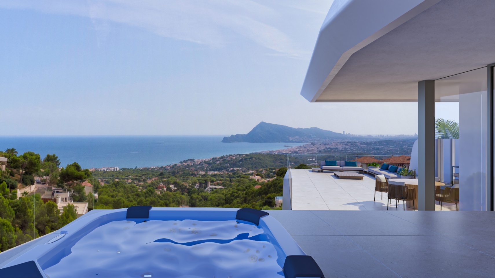 Luxurious Villa with Panoramic Views in Altea
