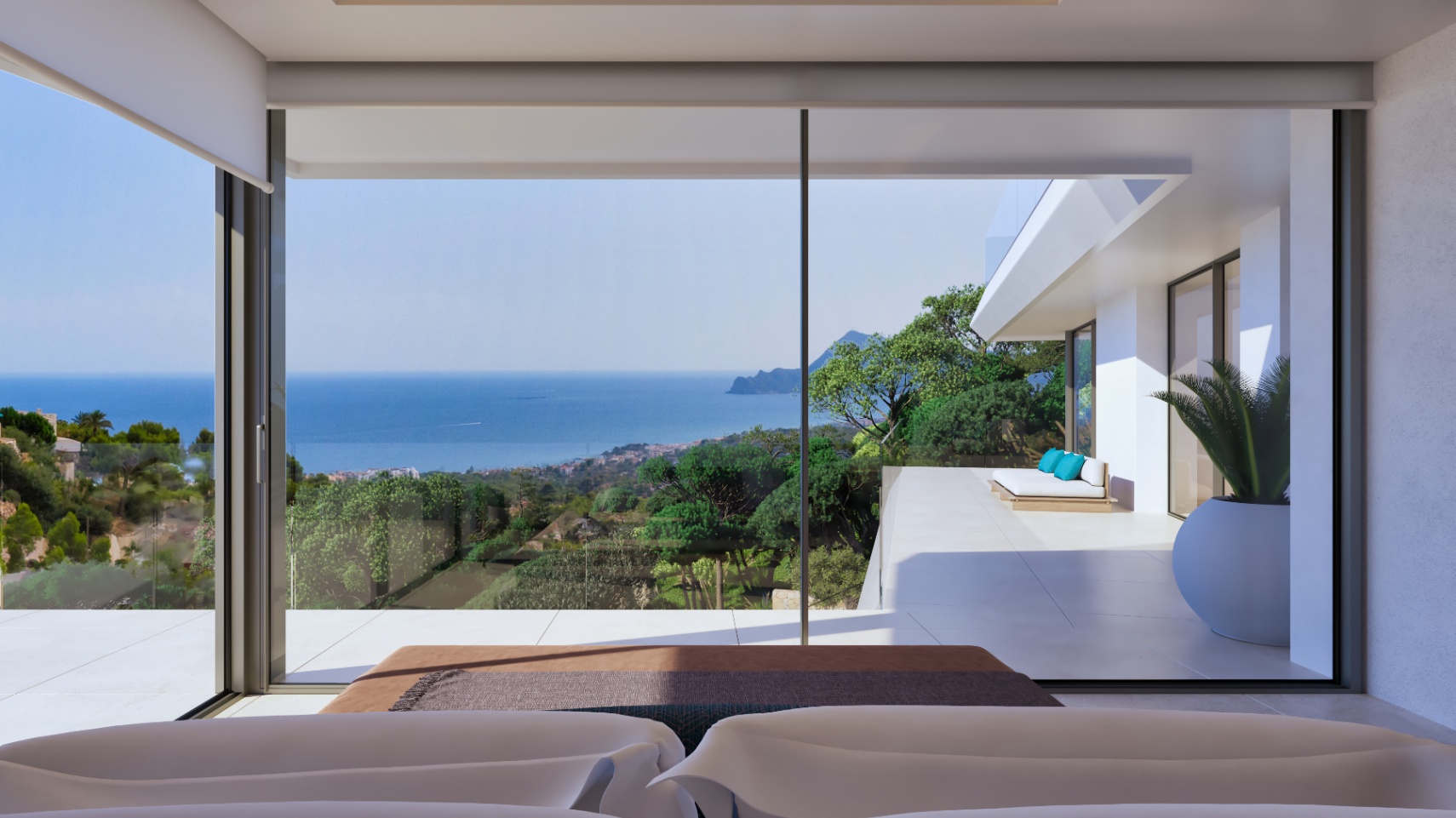 Luxuriöse Villa mit Panoramablick in Altea