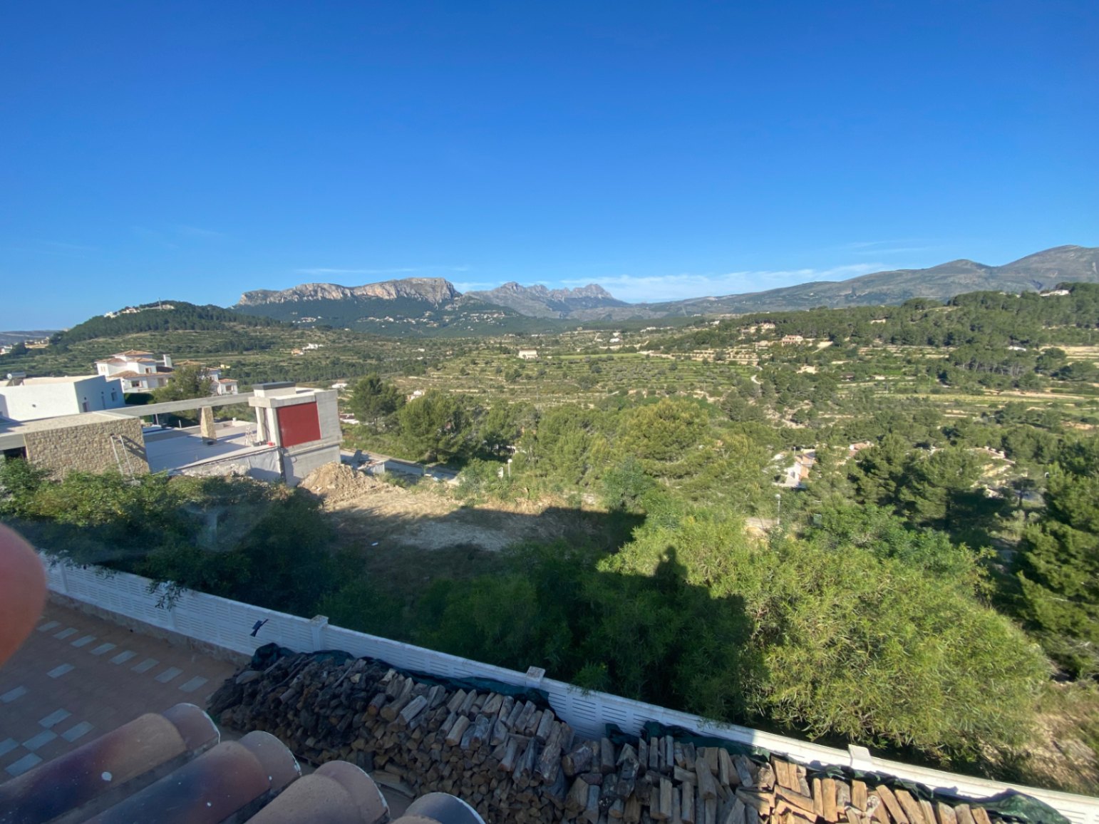 Villa méditerranéenne à Calpe avec vue sur le Peñón de Ifach et la mer