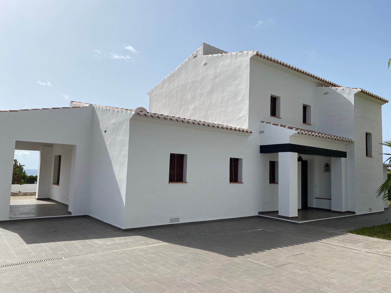 Schöne Villa im mediterranen Stil mit Aussicht in Moraira zu verkaufen