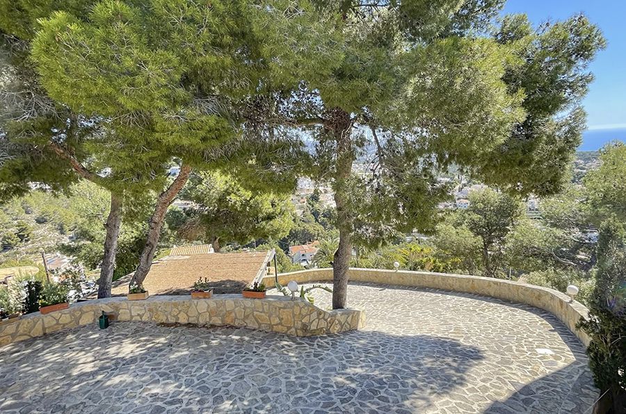 Mediterranean villa with panoramic sea views