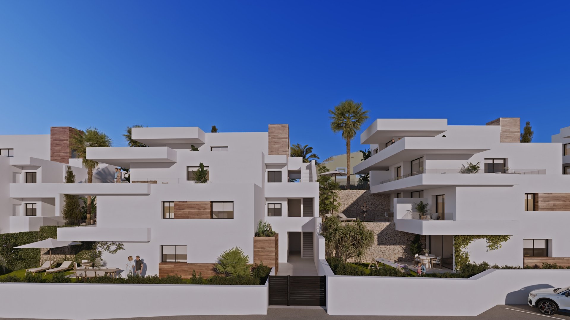 NEW BUILD MODERN APARTMENTS FOR SALE IN BENITACHELL
