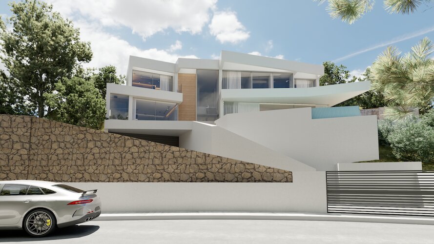 Proyecto - Villa hermosa en Altea Hills