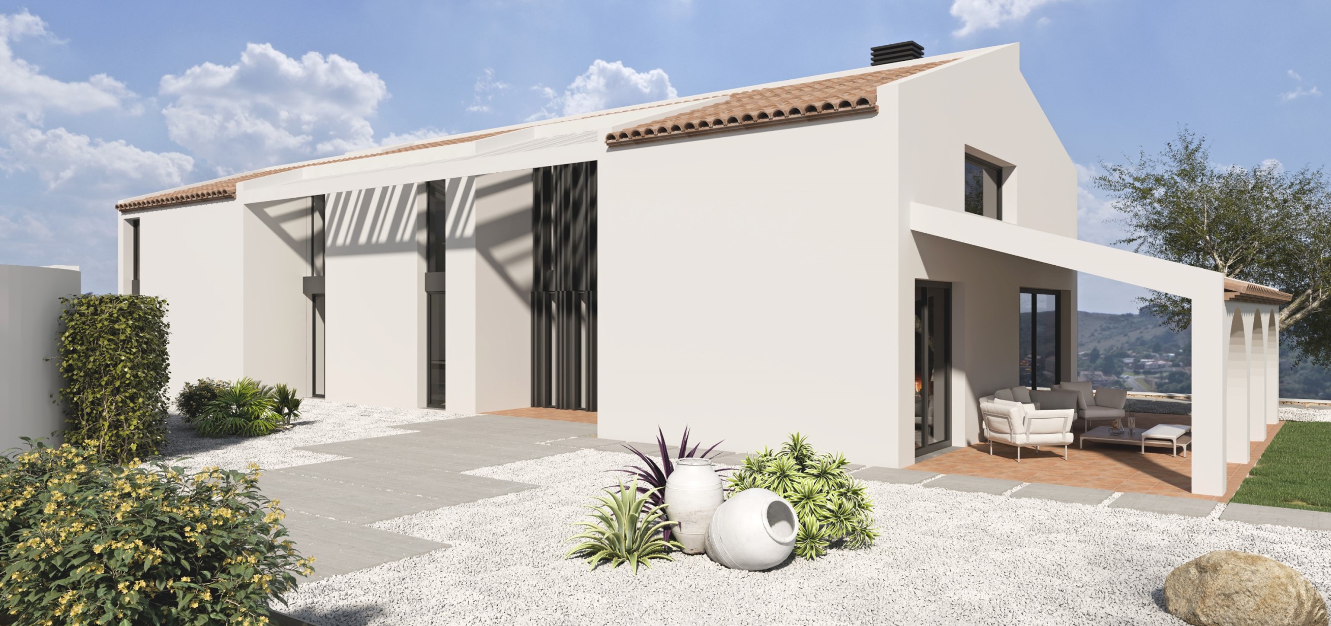 Villa de nueva construcción en Moraira