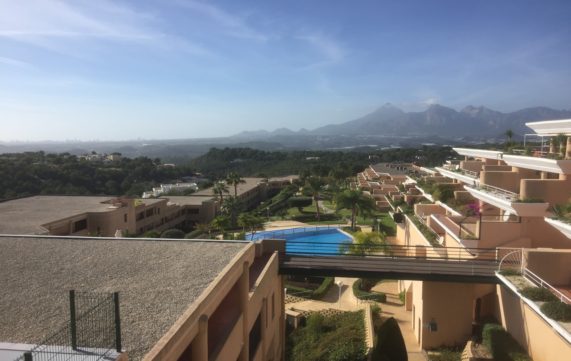 Luxury penthouse in the Sierra de Altea