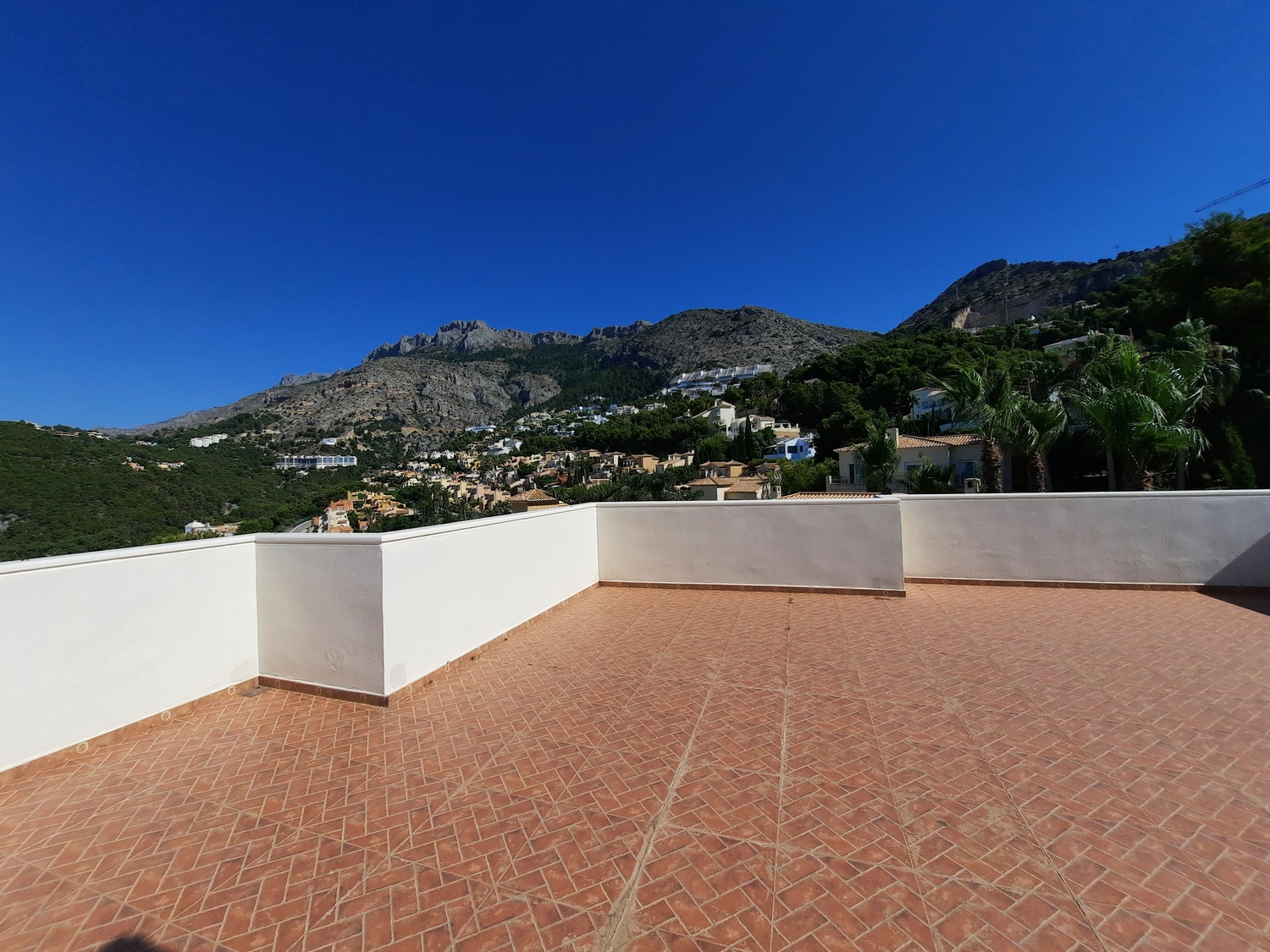Mediterranean style villa with panoramic views in Altea