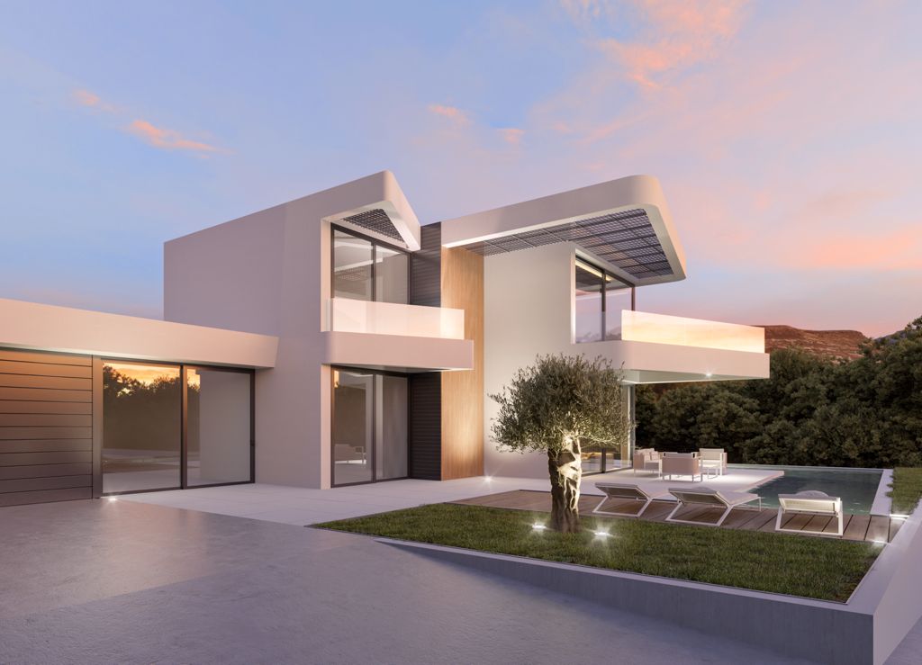 Proyecto - Villa moderna en Altea la Vieja