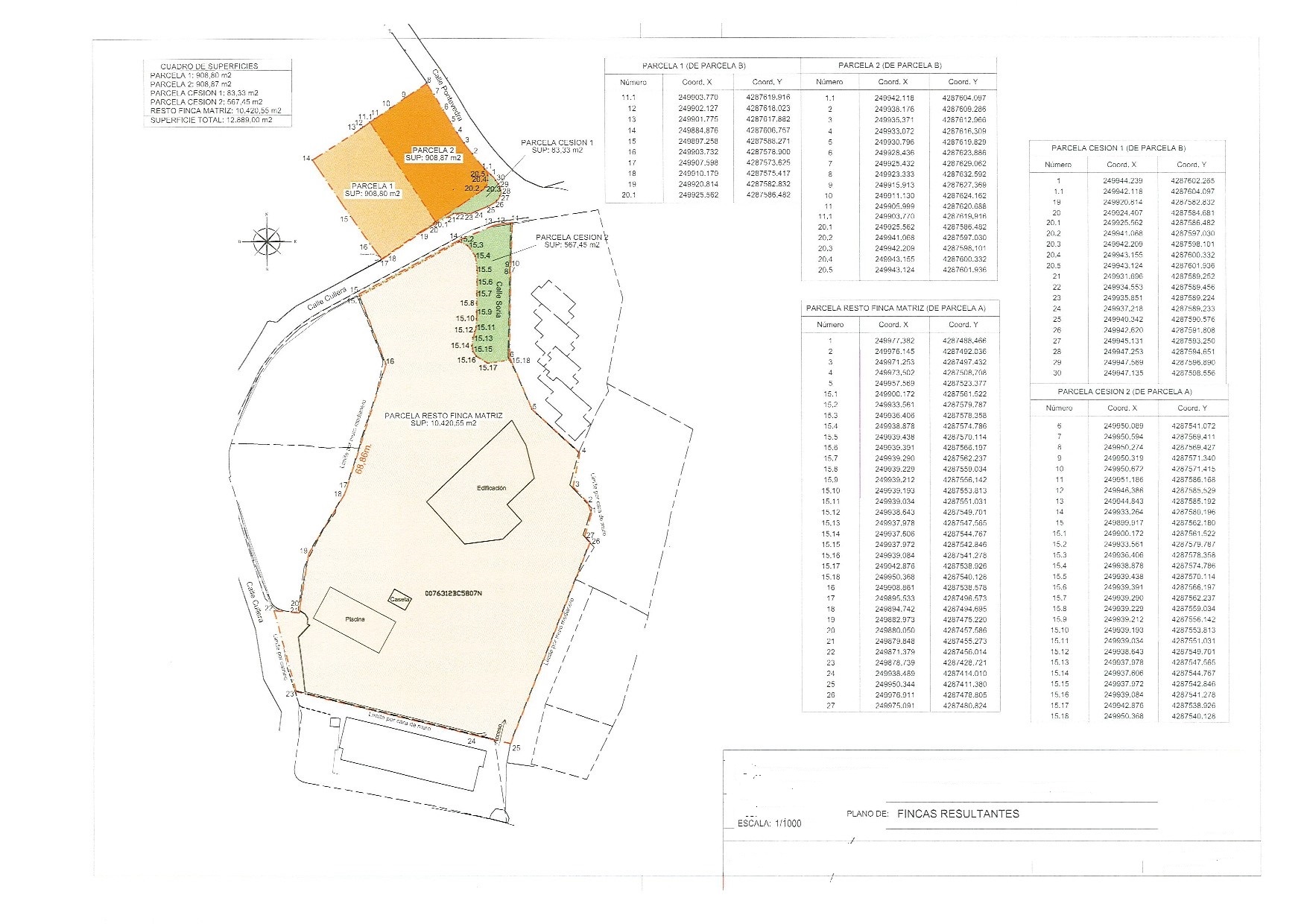 OPPORTUNITY 2 plots for sale in Moraira near the center and the beach