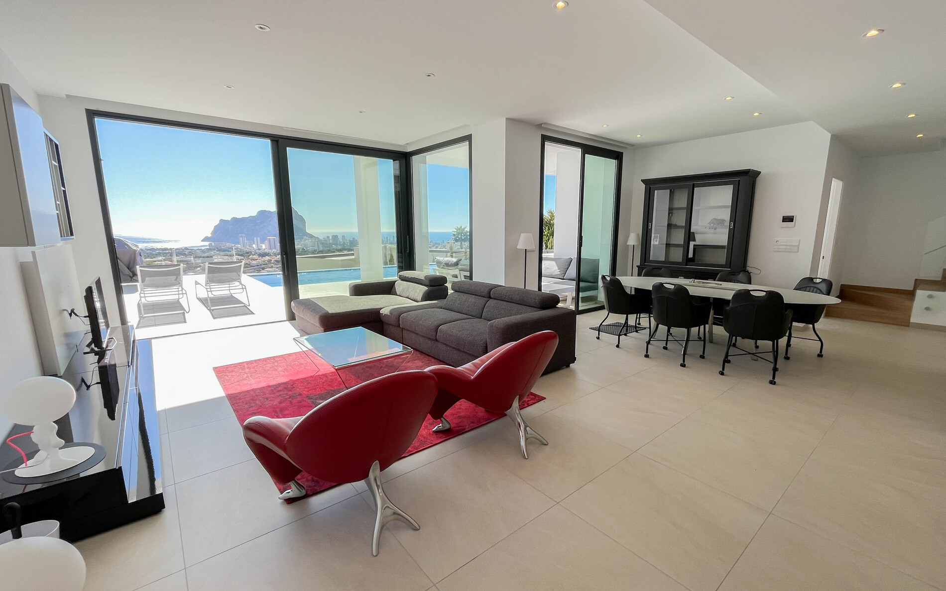 MODERN MEDITERRANEAN STYLE VILLA WITH SEA VIEWS IN CALPE | Built and Sold by GH Costa Blanca Real Estate