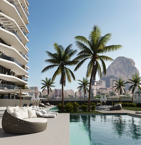 NEW RESIDENTIAL APARTMENTS AND PENTHOUSES 200METERS AWAY FROM THE BEACH IN CALPE