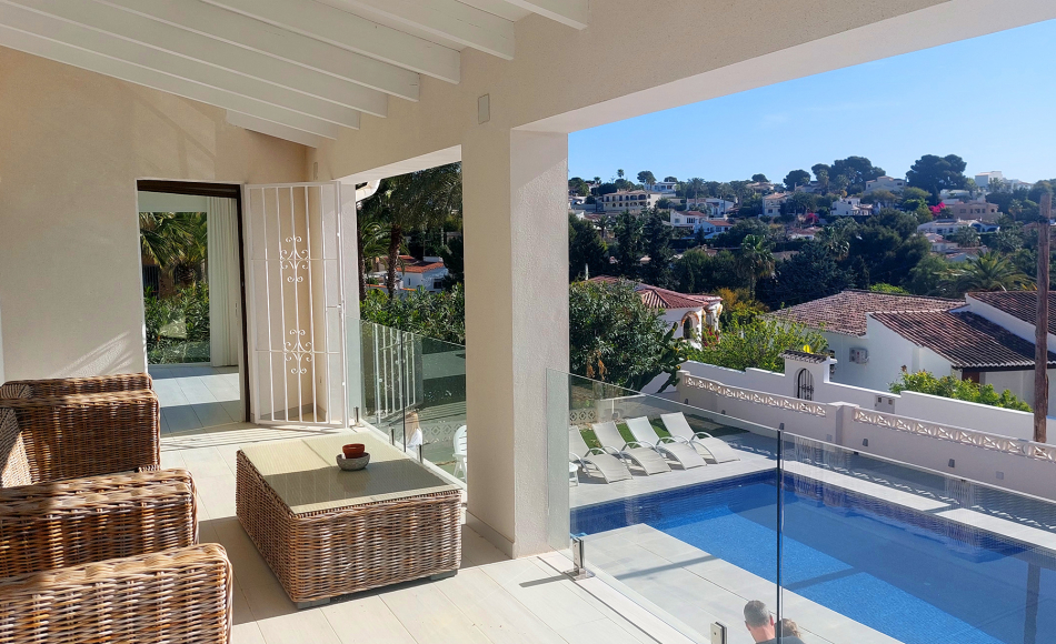 Villa récemment rénovée à vendre à Benissa costa