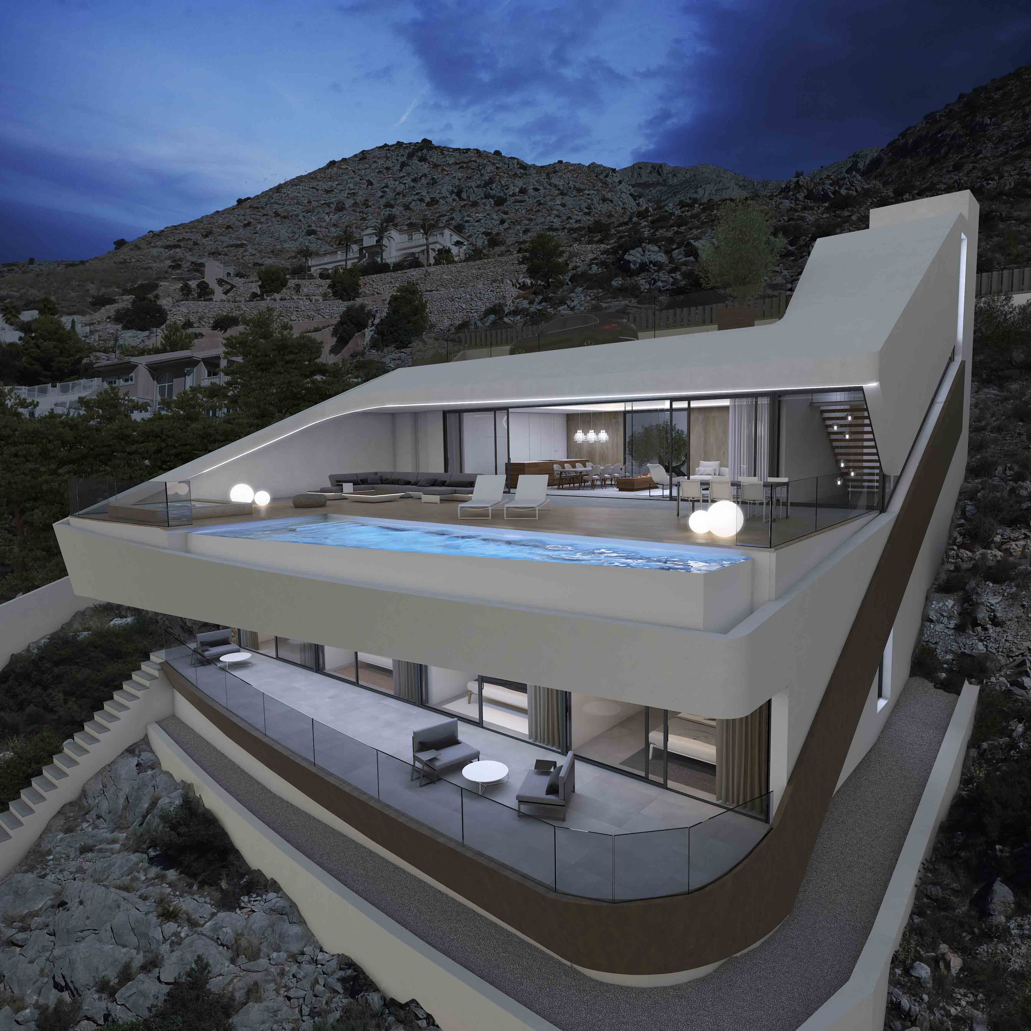 LUXURY VILLA WITH PANORAMIC VIEWS IN ALTEA