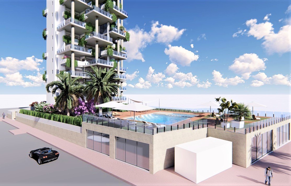 Apartamentos de obra nueva cerca de la playa de Arenal Bol Calpe