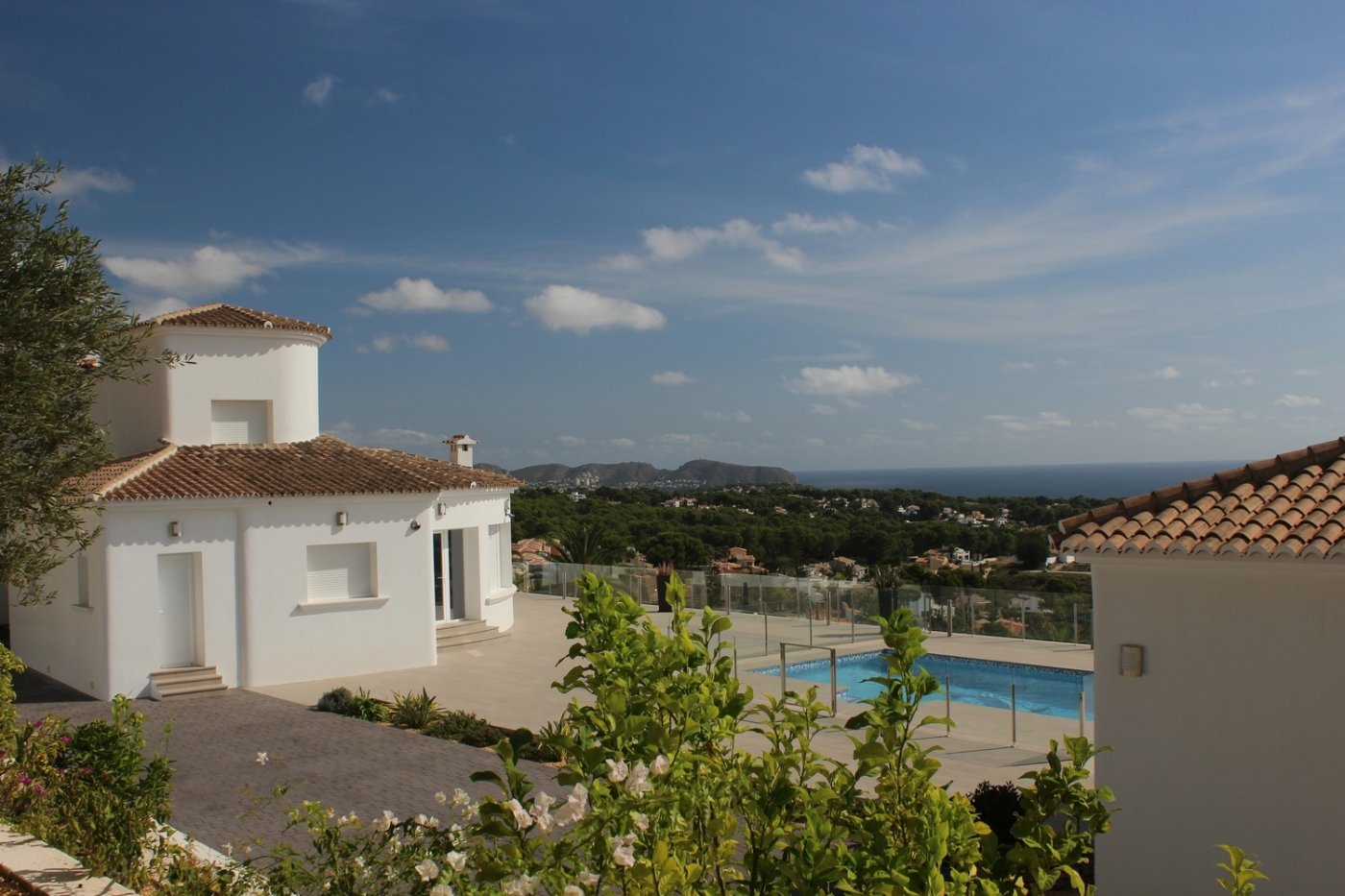 villa rénovée avec vue panoramique